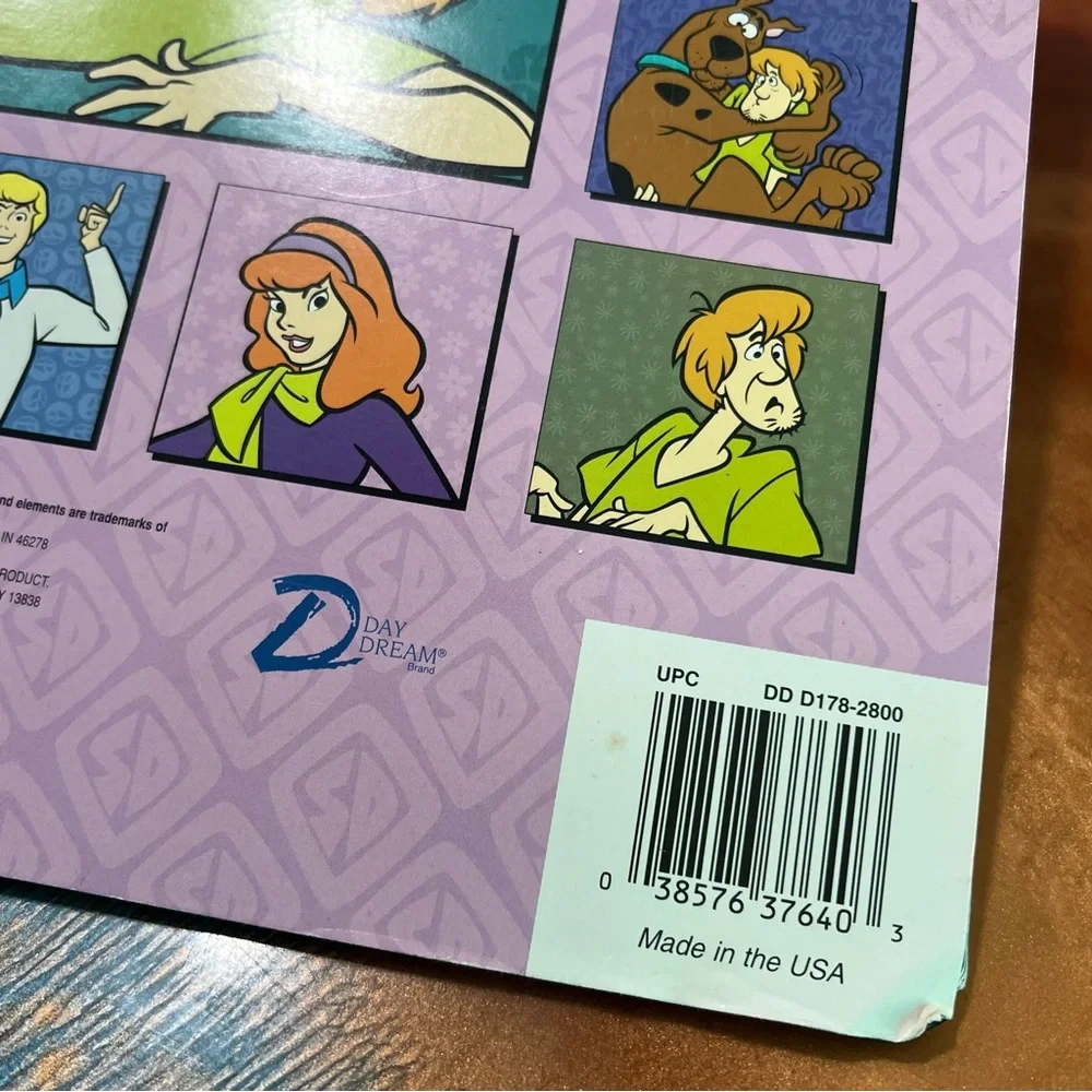 Vintage 2000 Scooby Doo Calendar with Poster Y2K